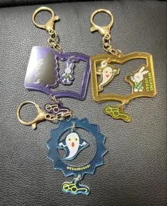 めがねうさぎ ゆらゆらキーホルダー セット