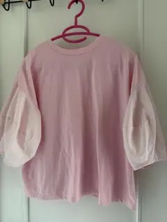 CIAOPANIC TYPY パフスリーブ 半袖Tシャツ ピンクのサムネイル