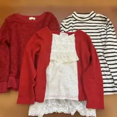 女の子　長袖カットソー　110センチ