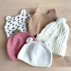 【美品】ベビー 帽子 ニット帽 キャップ まとめ売り