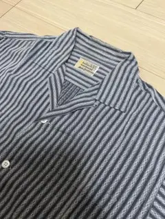 bullock's westwood 半袖シャツ 開襟 ストライプ　ビンテージのサムネイル