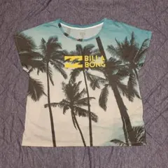 BILLABONG パームツリーラッシュガード L