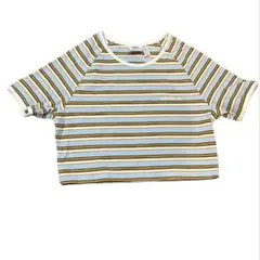 adidas オリジナルス ボーダー Tシャツ