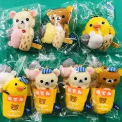 タグ付きレア★2013年製リラックマ ローソン限定おでんカップぶらさげぬいぐるみ