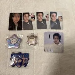 treasure ハルト トレカ 7枚 truz ruru キーホルダー セット