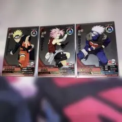 NARUTOプロモカード‼️はたけカカシ春野サクラ うずまきナルト10th超美品‼️ NARUTOプロモカード‼️はたけカカシ春野サクラ うずまきナルト10th超美