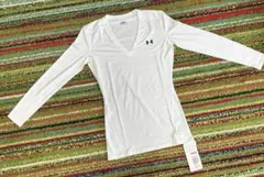 Under Armour HeatGear 長袖シャツ ホワイト　レディース