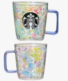 STARBUCKS 2019 くじら 耐熱グラスマグプリズム355ml