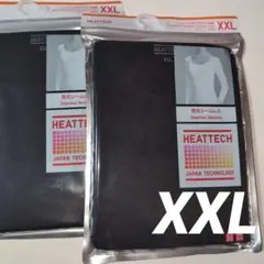 UNlQLOヒートテックUネックT 長袖XXL２枚Black