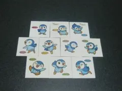 ポッチャマ　１０枚セット　ポケモン　デコキャラシール　第一パン