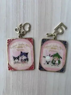 サンリオ　セーラームーンコラボイラスト付きチャーム 2個セット