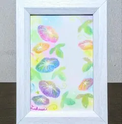 朝顔 風鈴 夏もみじ 夏飾り アート 置物 グラスデコ インテリア - メルカリ