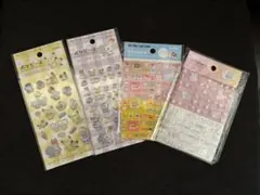 セリア ポケモン　しんちゃん　キラキラアニマル　シールセット