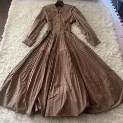 2/4まで FRAY I.D★ランダムプリーツシャツワンピ コルセット