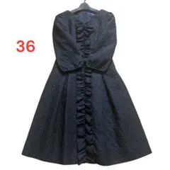 エムズグレイシー リボン付きブラック長袖ワンピース　42 楽天市場】エムズグレイシー 42 ワンピースの通販