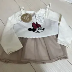 新品未使用ディズニー ミニーマウス トップス 90(S)