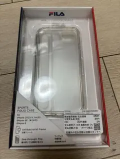 FILA iPhone SE3/SE2/8 手帳型スマホケース