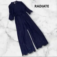 美品！　RADIATE ヤマダヤ　総レース　オールインワン　38 NAVYのサムネイル