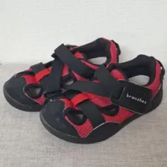 branshes×IFME サンダル ウォーターシューズ 17cm 赤 黒のサムネイル