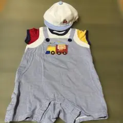 ミキハウス ロンパース 帽子 セットのサムネイル