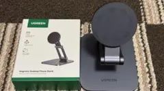 UGREEN マグネット式 スマホスタンド 折りたたみ式+ USB延長ケーブル