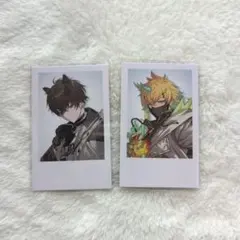 にじさんじ 佐伯イッテツ 宇佐美リト チェキ風カード