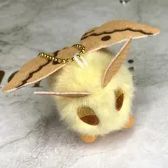 【美品】ふあふあモスモス キーホルダー ウスタビ