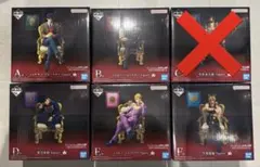 一番くじ ジョジョの奇妙な冒険 フィギュア　セミコンプ