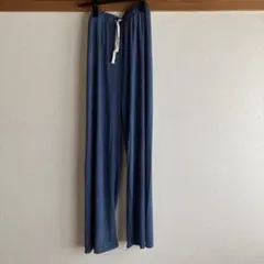 試着のみ　ウエストゴム　接触冷感　ワイドパンツ　Mサイズ