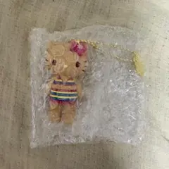 ハローキティ展 シークレットマスコットチャームB 水着 日焼けキティ