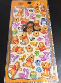 くまのプーさん ボンボンドロップシール