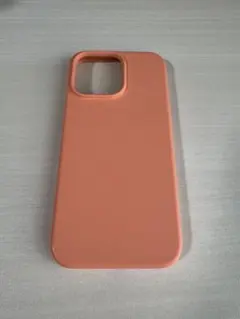 【iPhone15Pro Maxケース】オレンジシリコン