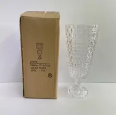 クレイ Clay pietra 13.5φ31H ガラス花瓶 フラワーベース