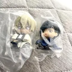 名探偵コナン　ちぢませ隊　安室透　赤井秀一　ガチャガチャ