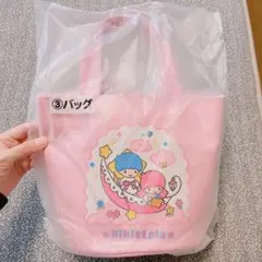 サンリオ キキララ 一番くじ バッグ ピンク