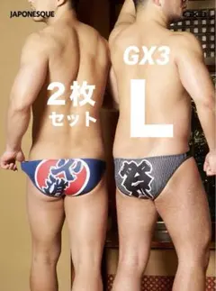 GX3(ジーバイスリー) JAPONESQUE 烈 Vビキニ２枚セット