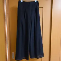 レース ワイドパンツ