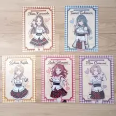 学園アイドルマスター クリアファイル 5枚セット