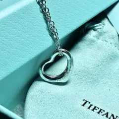 Tiffany ティファニー ピアスドハート 1999ヴィンテージネックレス