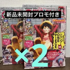 新品未開封　プロモ付き　ワンピースマガジン　20 ルフィ　ワンピースカード
