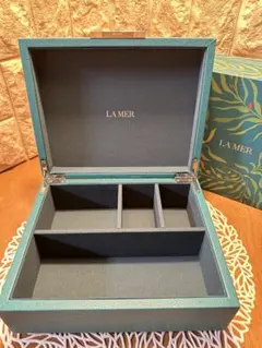 最終値引き 新品 箱シート付 LA MER ラ・メール 青 ジュエリーボックス