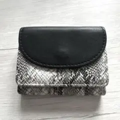 AZUL BY MOUSSY パイソン柄 ミニウォレット 三つ折り財布 アズールのサムネイル