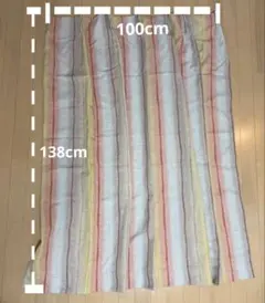 unicoカーテン◉オレンジ系「OOZE」 幅103cm✕高さ184cm - メルカリ