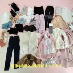 ***様 着せ替え人形・ドール服 いろいろまとめ売り大量 スカート・ズホン・靴な