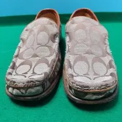 コーチ COACH レディースローファーパンプス 6 1/2 23.5cm