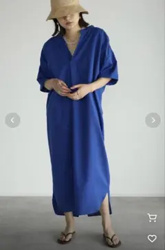 Bonjour Sagan バックデザインVネックワンピース‼️