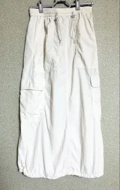 GU テックカーゴロングスカート