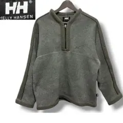 HELLY HANSEN ボアブルゾンジャケット　ヘリーハンセン　ハーフジップ