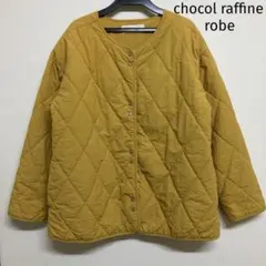 ショコラフィネローブ　キルティングジャケット