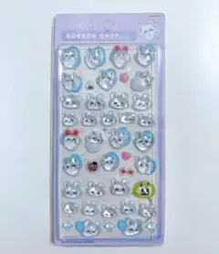 【新品未開封】即日発送ちいかわボンボンドロップシールモモンガ第2弾人気3D可愛い